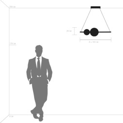 Подвесной светильник Lightstar CROCO 815336