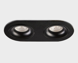 Встраиваемый светильник ITALLINE DE-2002 black