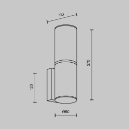 Бра MODELUX MS.106.270 BS
