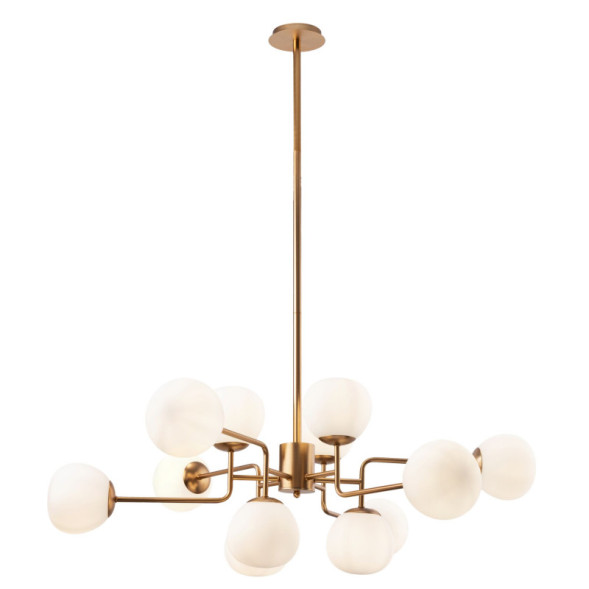 Люстра на штанге Maytoni Erich MOD221-PL-12-G