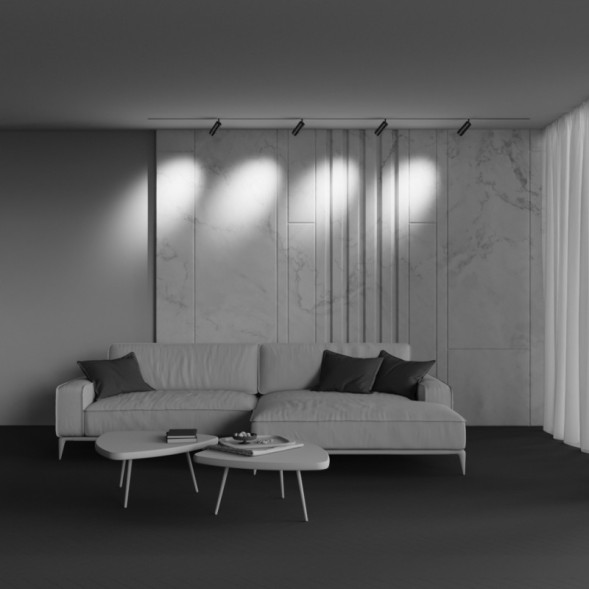 Магнитный трековый светильник Maytoni Technical Focus Zoom TR211-1-12W4K-Z-B