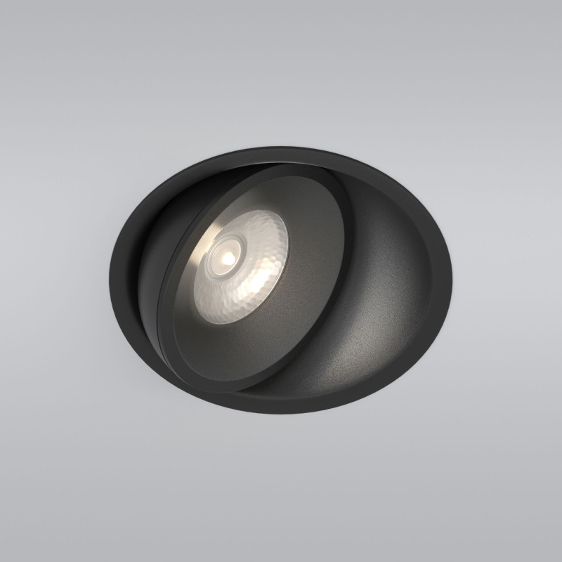 Встраиваемый точечный светильник Elektrostandard 25083/LED 6W 4200K чёрный