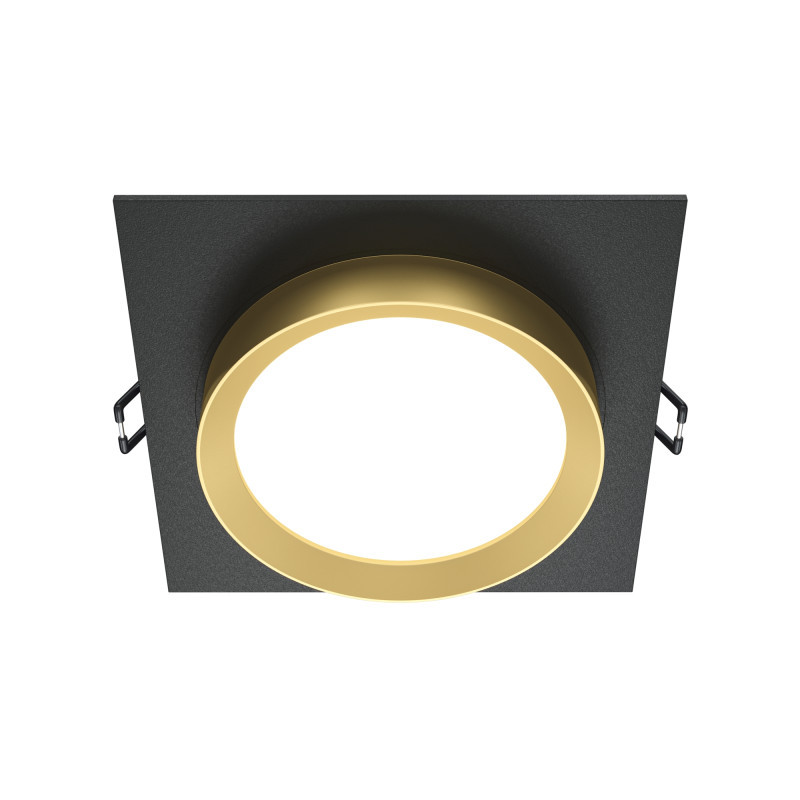 Встраиваемый точечный светильник Maytoni Technical Hoop DL086-GX53-SQ-BG