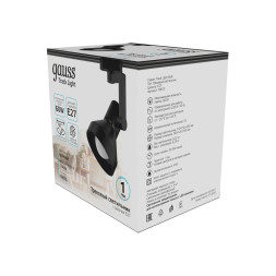 Трековый светильник Gauss Gauss track black TR013