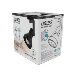 Трековый светильник Gauss Gauss track black TR013