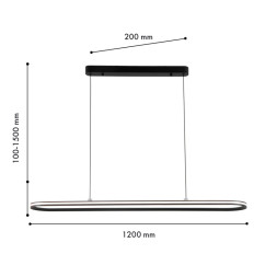 Подвесная люстра Favourite Ovalitet 4275-12P