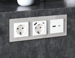 Рамка Ambrella Volt AF330403 ALFA Platos