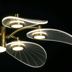 Люстра на штанге DeMarkt Гэлэкси 632017807