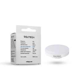 Светодиодная лампа Voltega 7771 6W 220V 450lm GX53 белый (дневной)