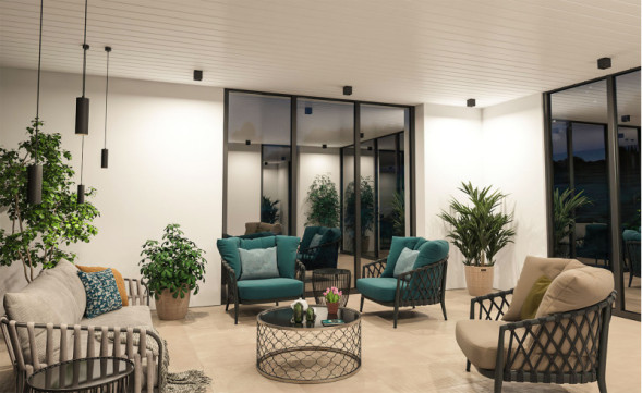 Накладной точечный светильник Denkirs Rodvig DK3080-BK