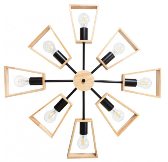 Люстра на штанге ARTE Lamp BRUSSELS A8030PL-8BK