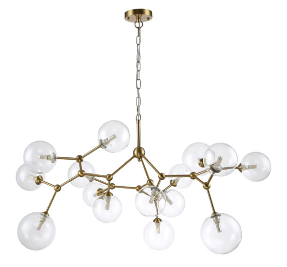 Подвесная люстра Crystal Lux MAXIMO MAXIMO SP15 BRONZE