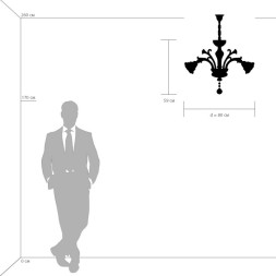Подвесная люстра Lightstar Rosata 696082
