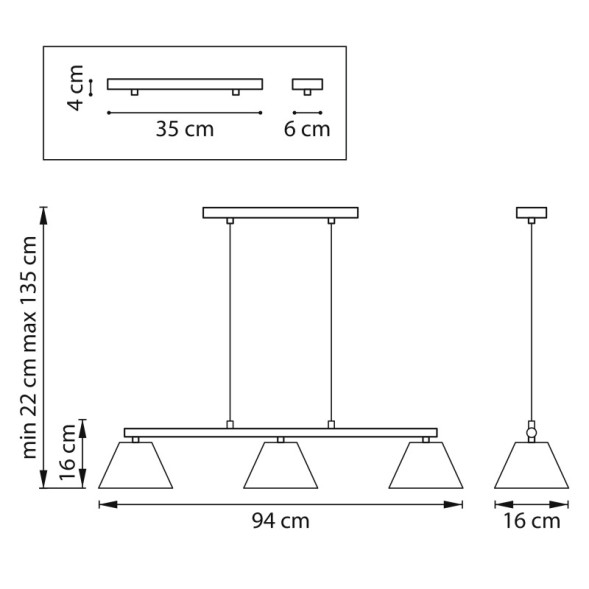 Подвесной светильник Lightstar Cappe 719233