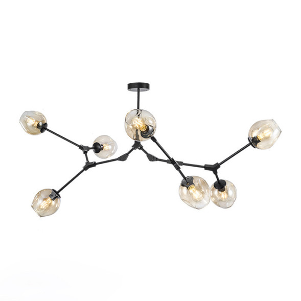 Люстра на штанге ImperiumLoft 239858-22 Branching Bubble