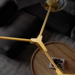 Люстра на штанге ImperiumLoft 239858-22 Branching Bubble