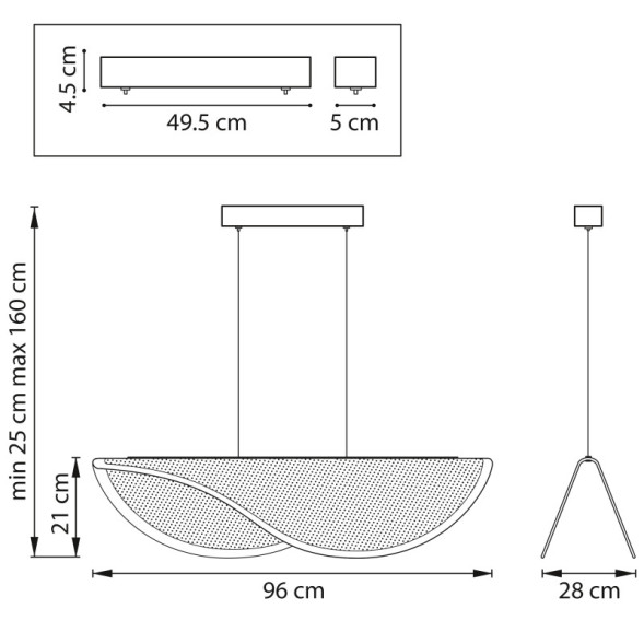 Подвесная люстра Lightstar VARESE 731403