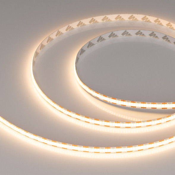 Лента Arlight COB-X400-8mm 039045 22.5W 12V белый (теплый) IP20
