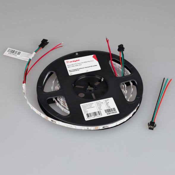 Лента Arlight SPI-F72-7mm 3535 030195(2) 72W 24V RGB IP20
