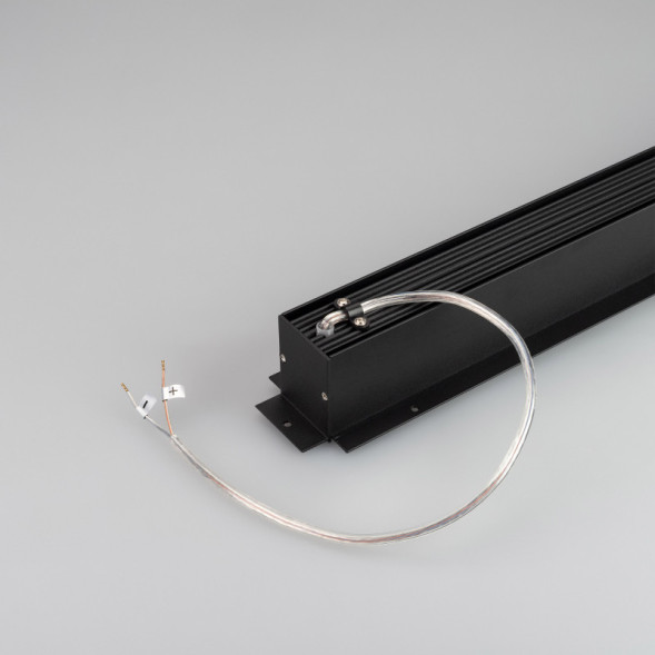 Магнитный встраиваемый шинопровод Arlight MAG-TRACK-4560-F black 028066(1)