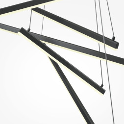 Каскадная люстра Maytoni LINE MOD016PL-L96BK