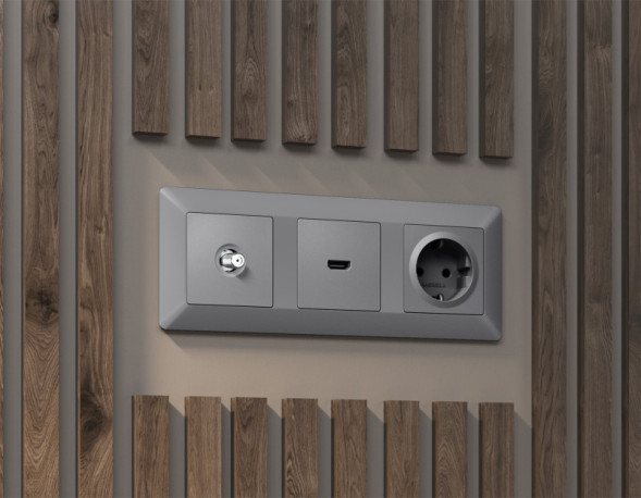 Розетка MA513050 Ambrella Volt MA