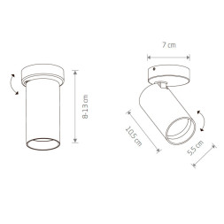 Спот Nowodvorski MONO 7778