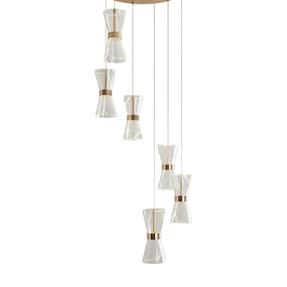 Каскадная люстра Freya DRESS FR5438PL-L37G