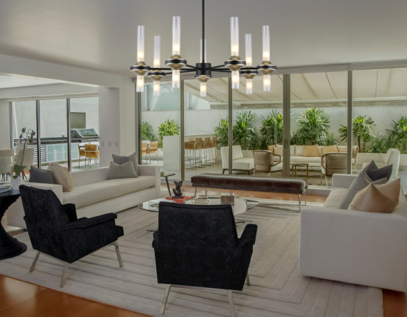 Люстра на штанге Ambrella Light LH55353 HIGH LIGHT