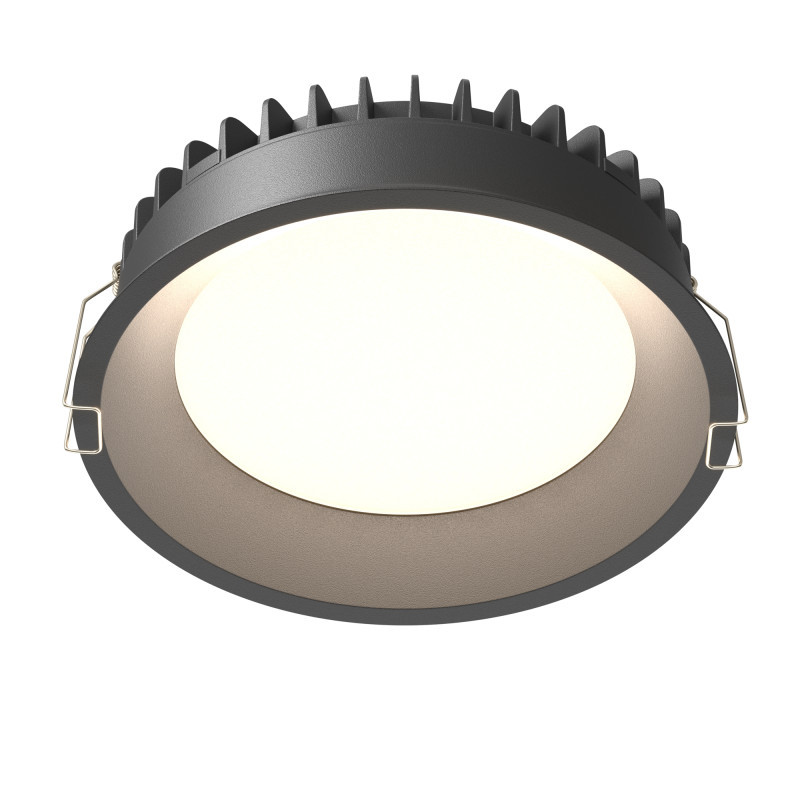 Точечный влагозащищенный светильник Maytoni Technical Okno DL055-24W3-4-6K-B