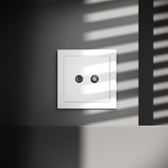 TV розетка VOLTUM VLS060402