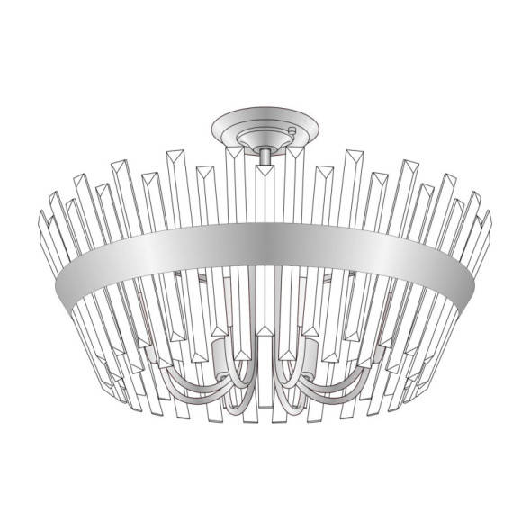 Люстра на штанге Citilux Вестерос CL307180