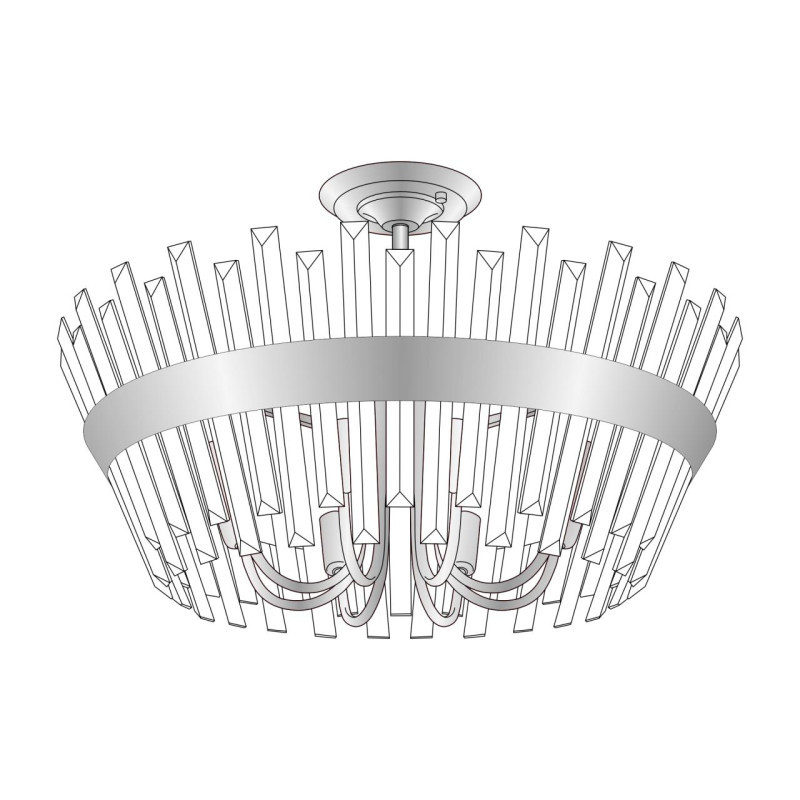 Люстра на штанге Citilux Вестерос CL307180