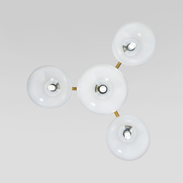 Потолочная люстра Eurosvet LOONA 60161/4 латунь