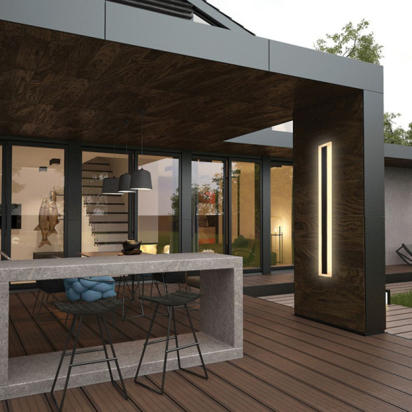 Уличный настенный светильник Feron 48021