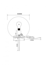 Садово-парковый светильник Maytoni Erda O594FL-01W