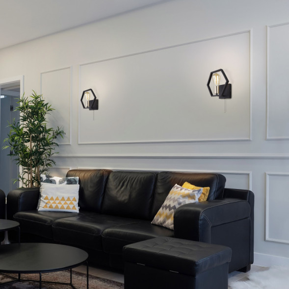 Бра Eurosvet Arnia 70117/1 черный