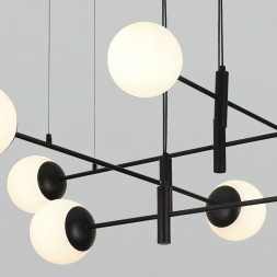 Подвесная люстра Eurosvet Planet 70146/8 черный