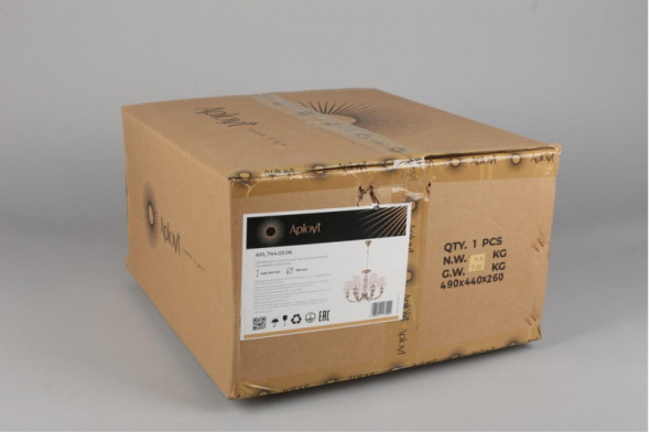 Подвесная люстра APLOYT APL.744.03.06 Zhaklin