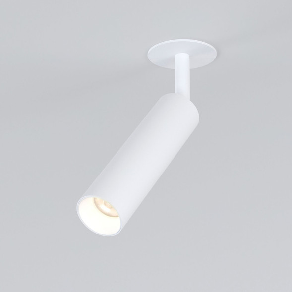 Встраиваемый точечный светильник Elektrostandard Diffe белый 8W 4200K (25040/LED)