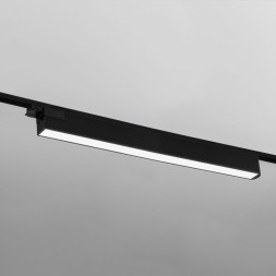 Светодиодный трековый светильник Elektrostandard X-Line черный матовый 28W 4200K (LTB55) трехфазный