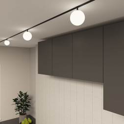 Светодиодный трековый светильник Denkirs SMART MOON DK8051-BK