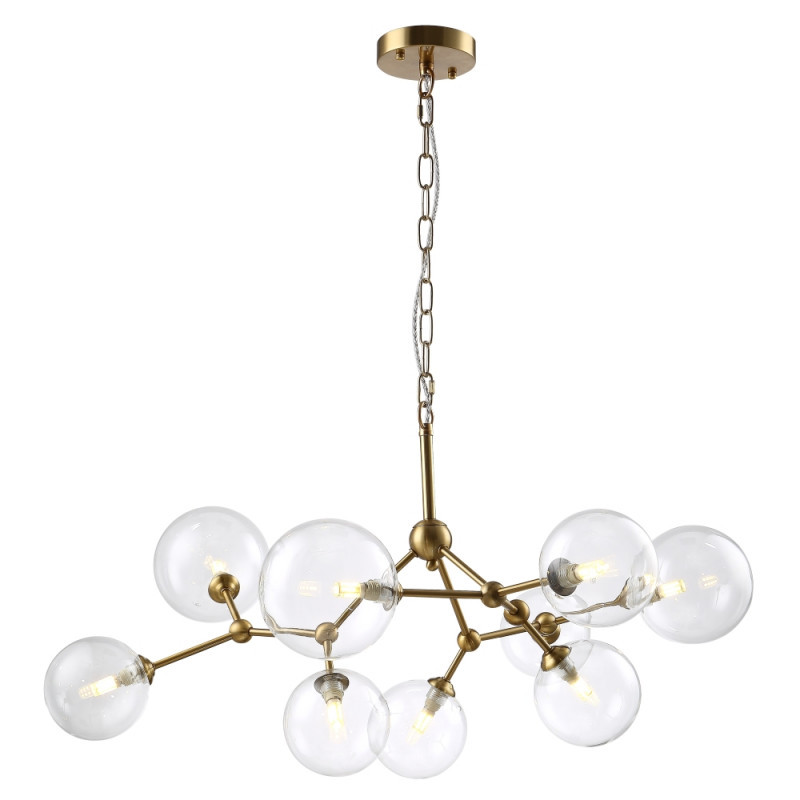 Подвесная люстра Crystal Lux MAXIMO MAXIMO SP9 BRONZE