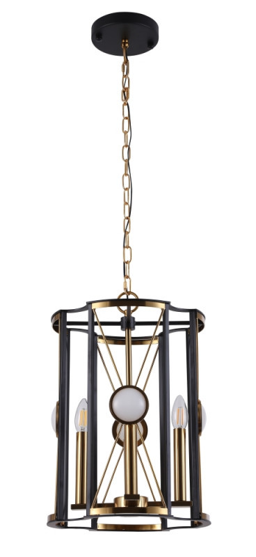Подвесная люстра Crystal Lux TANDEM TANDEM SP4 D410 GOLD