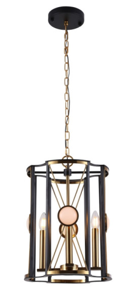 Подвесная люстра Crystal Lux TANDEM TANDEM SP4 D410 GOLD