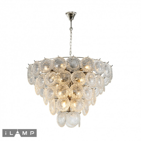 Каскадная люстра iLamp Rockfeller P2549-18 NIC