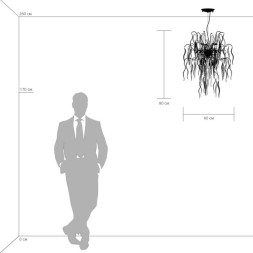 Подвесная люстра Lightstar Mocco 792154