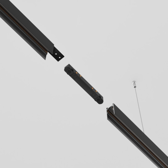 Подвод питания Maytoni Technical Magnetic track system Exility накладной черный TRA034PC-42B