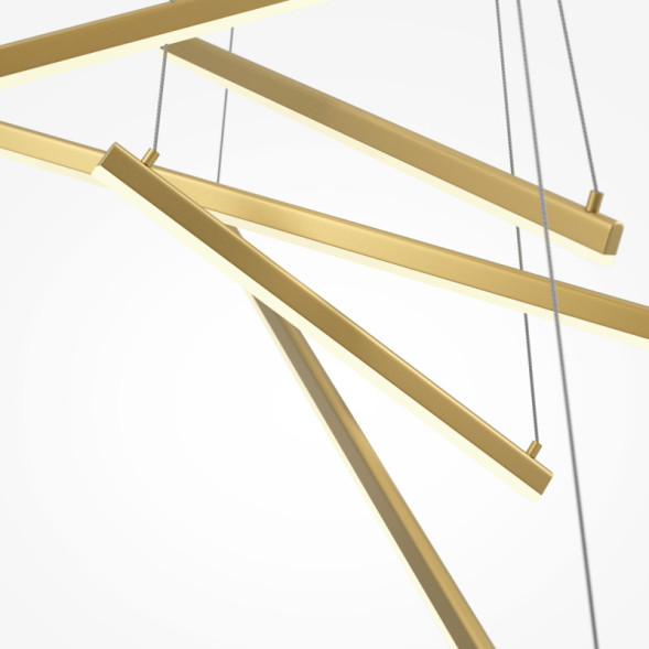 Каскадная люстра Maytoni LINE MOD016PL-L96GK