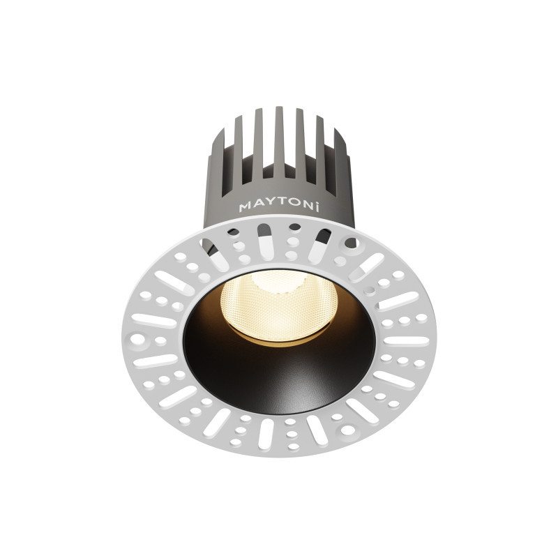 Точечный встраиваемый светильник Maytoni Technical dip DL121-15W-3K-TRS-B